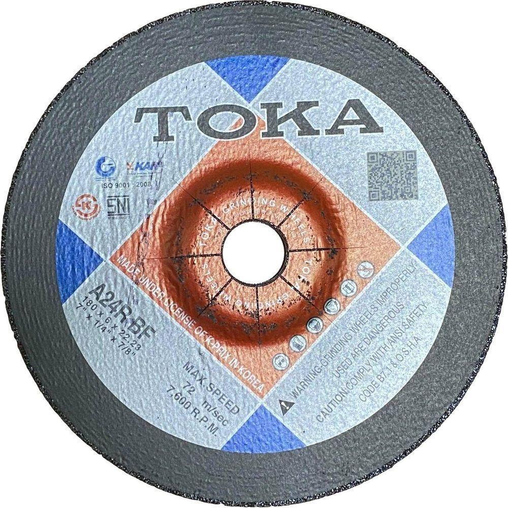 Toka A24R Depressed Center Wheel / Grinding Disc (2Ply Type 27) | Toka by KHM Megatools Corp. Toka A24R Depressed Center Wheel / Grinding Disc (2Ply Type 27) | Toka by KHM Megatools Corp.